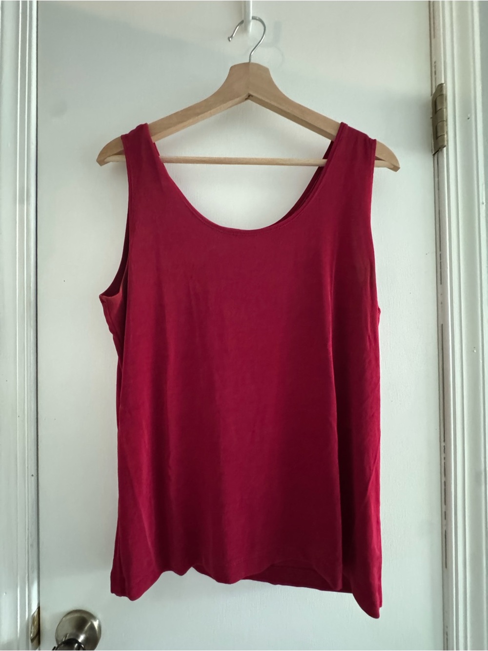 Chico's Deep Raspberry Red Tank Top - Picture 5 of 7